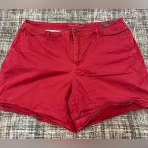 Red shorts